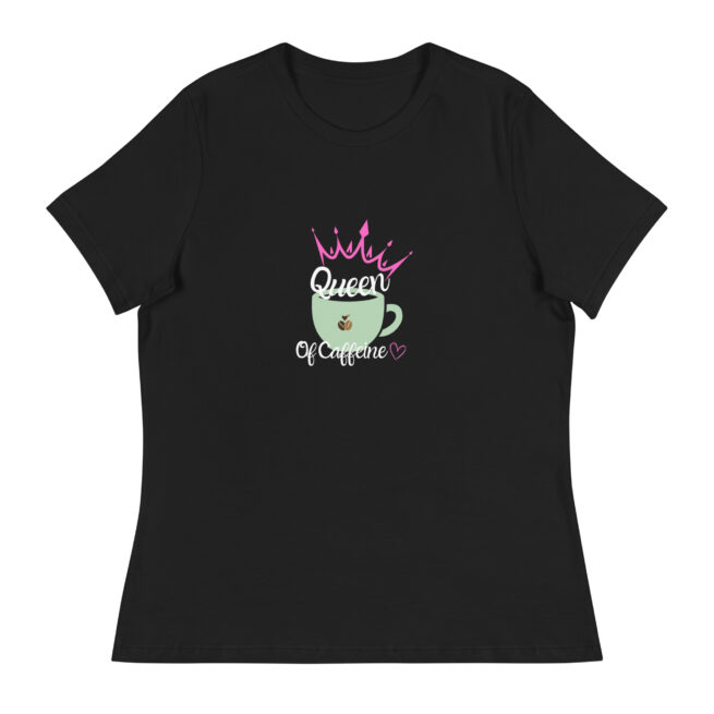 Queen of Caffeine Shirt - Perfect for Coffee Lovers - Image 4