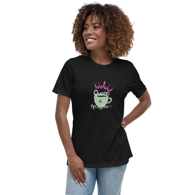 Queen of Caffeine Shirt - Perfect for Coffee Lovers - Image 6