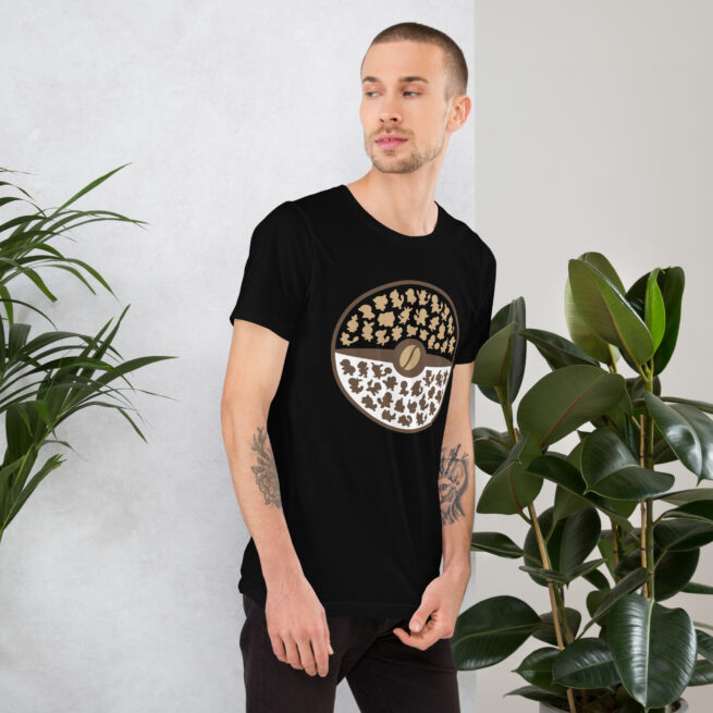Coffee Trainer Shirt – Starter Catch Design for Gamers - Image 2