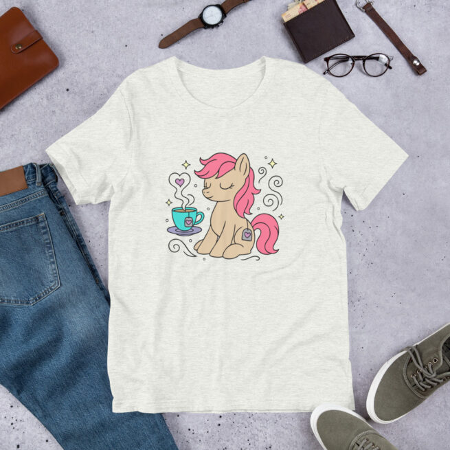 Subtle Brony Shirt – Cozy Fandom Tee for Tea Lovers - Image 5