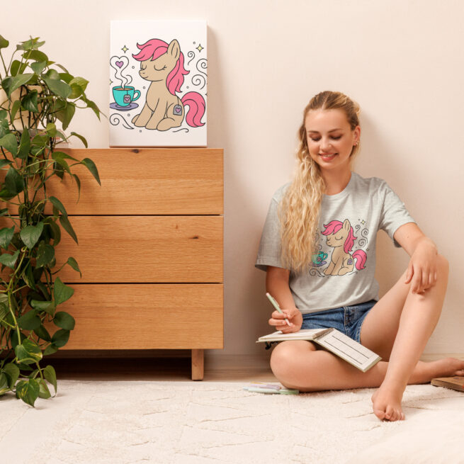 Subtle Brony Shirt – Cozy Fandom Tee for Tea Lovers - Image 7