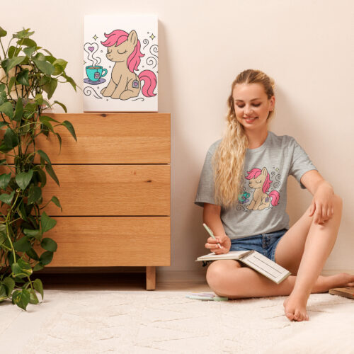 Subtle Brony Shirt – Cozy Fandom Tee for Tea Lovers