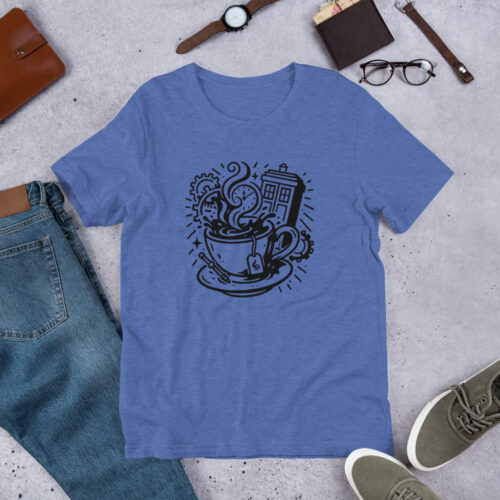 Whovian Tea Shirt – Time Travel, Steam & Sass