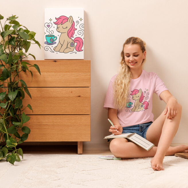 Subtle Brony Shirt – Cozy Fandom Tee for Tea Lovers - Image 6